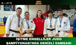 İşitme Engelliler Judo Şampiyonası’nda Denizli Damgası