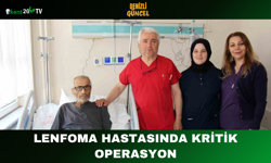 Lenfoma Hastasında Kritik Operasyon