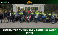 Denizli Tek Yürek Oldu Şehidine Sahip Çıktı