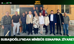 Subaşıoğlu’ndan Minibüs Esnafına Ziyaret