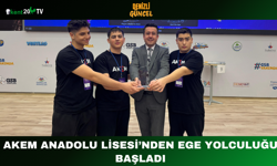 AKEM Anadolu Lisesi’nden Ege Yolculuğu Başladı