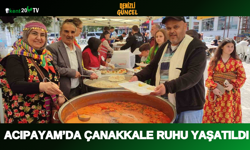 Acıpayam’da Çanakkale Ruhu Yaşatıldı