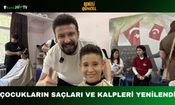 Çocukların Saçları ve Kalpleri Yenilendi