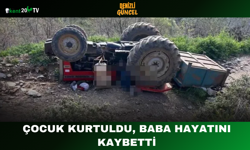 Çocuk Kurtuldu, Baba Hayatını Kaybetti