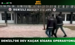 Denizli’de Dev Kaçak Sigara Operasyonu