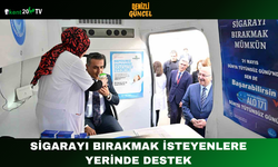 Sigarayı Bırakmak İsteyenlere Yerinde Destek