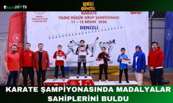 Karate Şampiyonasında Madalyalar Sahiplerini Buldu