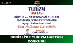 Denizli’de Turizm Haftası Coşkusu
