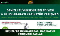 Denizli’de Uluslararası Karikatür Yarışması Başladı
