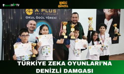Türkiye Zeka Oyunları’na Denizli Damgası