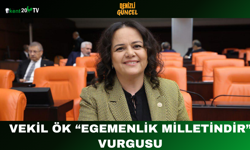 Vekil ÖK: “Egemenlik Milletindir” Vurgusu