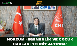 Horzum: “Egemenlik ve çocuk hakları tehdit altında”