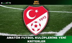 Amatör Futbol Kulüplerine Yeni Kriterler