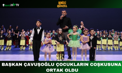 Başkan Çavuşoğlu Çocukların Coşkusuna Ortak Oldu