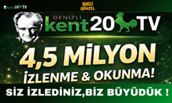 SİZ İZLEDİNİZ , BİZ BÜYÜDÜK !