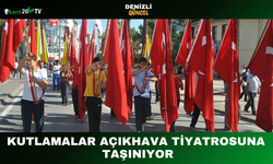 Kutlamalar Açıkhava Tiyatrosuna Taşınıyor