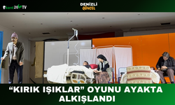 “Kırık Işıklar” Oyunu Ayakta Alkışlandı