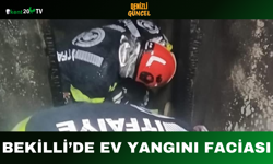 Bekilli’de Ev Yangını Faciası