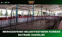 Merkezefendi Belediyesi’nden Kurban Bayramı Hazırlığı