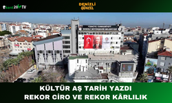 Kültür AŞ Tarih Yazdı Rekor Ciro ve Rekor Kârlılık