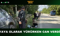 Yaya Olarak Yürürken Can Verdi