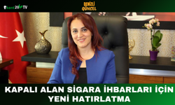 Kapalı Alan Sigara İhbarları İçin Yeni Hatırlatma