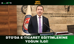 DTO’da E-Ticaret Eğitimlerine Yoğun İlgi!