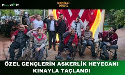 Özel Gençlerin Askerlik Heyecanı Kınayla Taçlandı