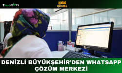 Denizli Büyükşehir’den WhatsApp Çözüm Merkezi