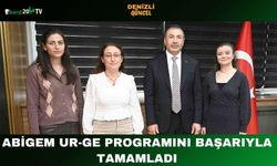 ABİGEM UR-GE Programını Başarıyla Tamamladı