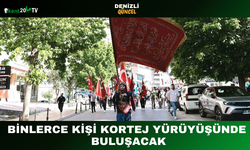 Binlerce Kişi Kortej Yürüyüşünde Buluşacak