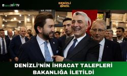Denizli’nin İhracat Talepleri Bakanlığa İletildi