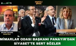 Mimarlar Odası Başkanı Panayır'dan Siyaset'te Sert Sözler