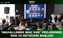“Mahallemde Maç Var” Projesinde Son 32 Heyecanı Başladı