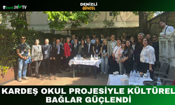 Kardeş Okul Projesiyle Kültürel Bağlar Güçlendi