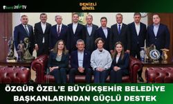 Özgür Özel’e Büyükşehir Belediye Başkanlarından Güçlü Destek