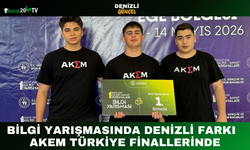 Bilgi Yarışmasında Denizli Farkı AKEM Türkiye Finallerinde
