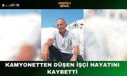 Kamyonetten Düşen İşçi Hayatını Kaybetti