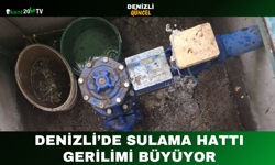 Denizli’de Sulama Hattı Gerilimi Büyüyor