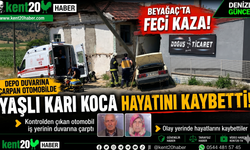 YAŞLI KARI KOCA HAYATINI KAYBETTİ