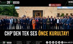 CHP’den Tek Ses Önce Kurultay!