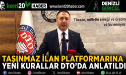 Taşınmaz İlan Platformlarına Yeni Kurallar DTO’da Anlatıldı