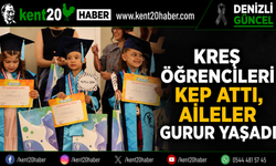 Kreş Öğrencileri Kep Attı, Aileler Gurur Yaşadı