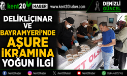 Delikliçınar ve Bayramyeri’nde Aşure İkramına Yoğun İlgi