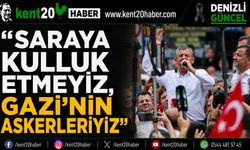 "Saraya Kulluk Etmeyiz, Gazi'nin Askerleriyiz"
