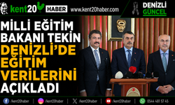 Milli Eğitim Bakanı Tekin Denizli’de Eğitim Verilerini Açıkladı