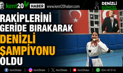 Rakiplerini Geride Bırakarak Denizli Şampiyonu Oldu