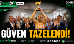 ALTINOKTA KÖRLER DERNEĞİ DENİZLİ ŞUBESİ’NDE GÜVEN TAZELENDİ