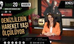 Denizlililerin Hareket Yaşı Ölçülüyor