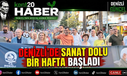 Denizli'de Sanat Dolu Bir Hafta Başladı